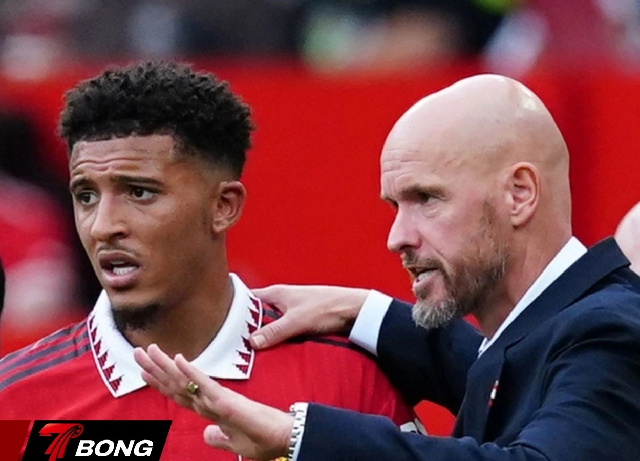 Jadon Sancho ám chỉ Ten Hag dối trá